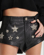 Load image into Gallery viewer, OT Black Star Leather Bandit