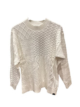 Load image into Gallery viewer, OT Cable Cotton Knit Sweater
