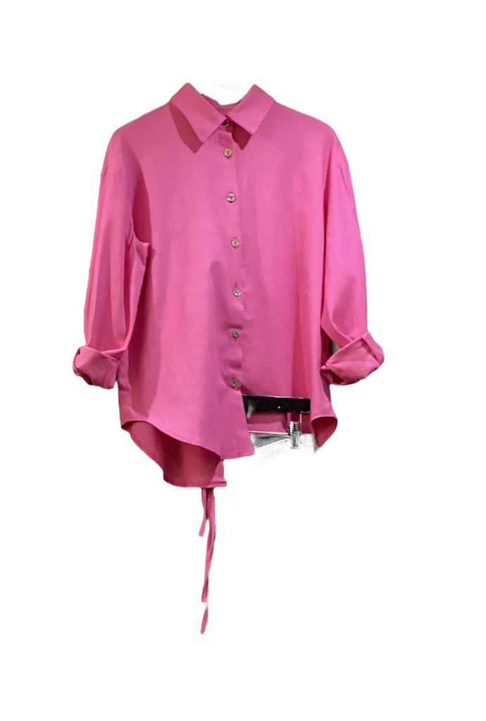 MT Stripe Bow Shirt