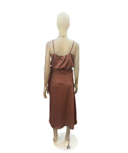 Load image into Gallery viewer, MT Satin Wrap Skirt
