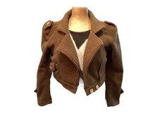 Load image into Gallery viewer, Teddy Crop Jacket
