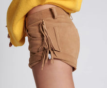 Load image into Gallery viewer, Tan Bandits Suede Short
