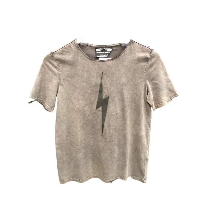 COA Leather Bolt Tee