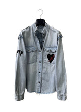 Load image into Gallery viewer, COA Love Struck Denim Shirt
