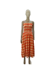 Load image into Gallery viewer, Nava Check Maxi Dress
