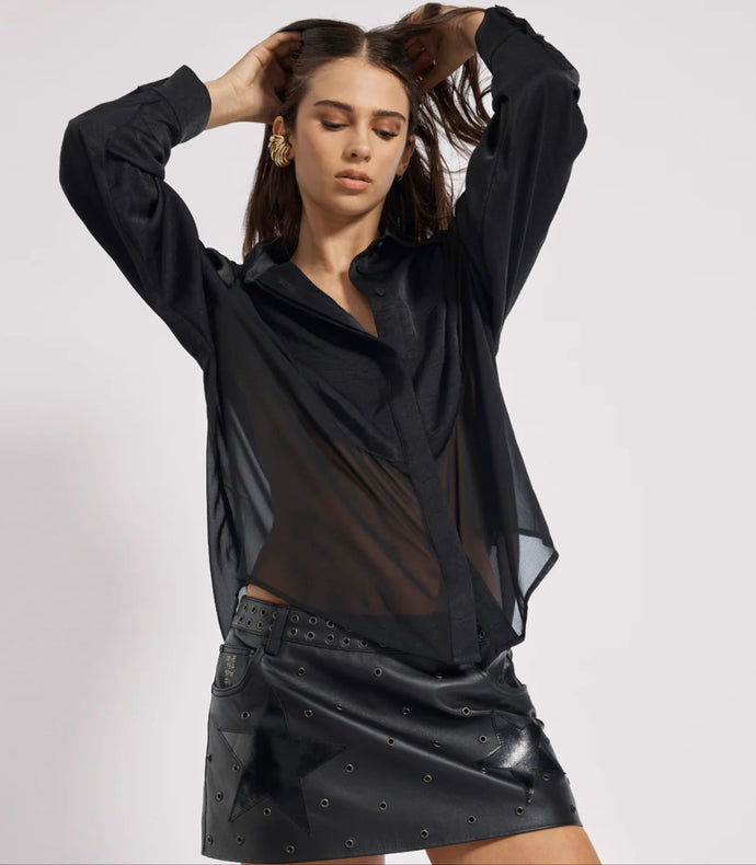 Oneteaspoon Black Tuxedo Shirt