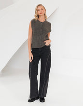 Load image into Gallery viewer, Paper Heart Studded Denim
