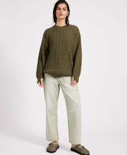 Load image into Gallery viewer, OT Cable Cotton Knit Sweater
