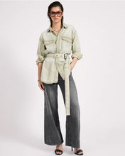 Load image into Gallery viewer, OT Belted Denim Shirt
