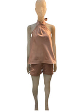 Load image into Gallery viewer, MT KNOT HALTER TOP
