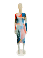 Load image into Gallery viewer, MT Pattern Body-con Dress
