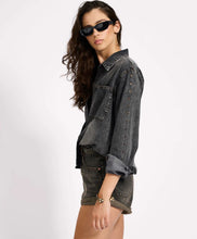 Load image into Gallery viewer, OT Nixie Eyelet Denim Shirt
