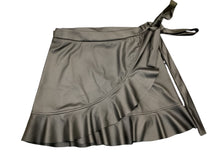 Load image into Gallery viewer, MT Pleather Wrap Skirt
