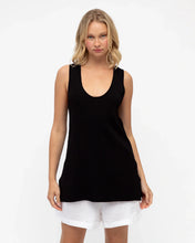 Load image into Gallery viewer, White Closet Longline Knit Tank

