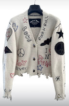 Load image into Gallery viewer, COA Love Rock n Roll Cardi

