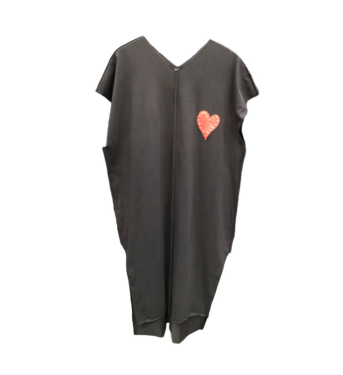 COA Studded Heart Jesus Dress