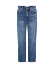 Load image into Gallery viewer, OT BLUE LOVE HIGH WAIST SLIMS CROPPED JEANS
