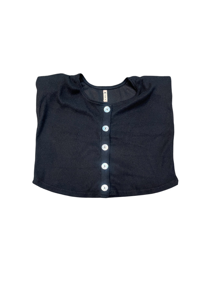 Missy Shoulder Pad Top