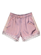Load image into Gallery viewer, MT Satin Lace Shorts
