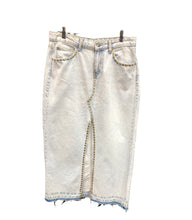 Load image into Gallery viewer, COA Denim Studded Pants Skirt
