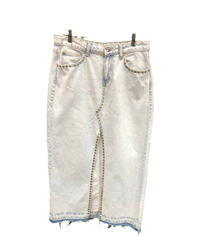 COA Denim Studded Pants Skirt