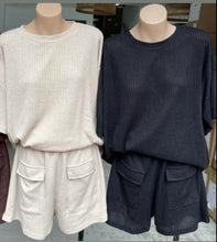 Load image into Gallery viewer, By Frankie Knit Short Set
