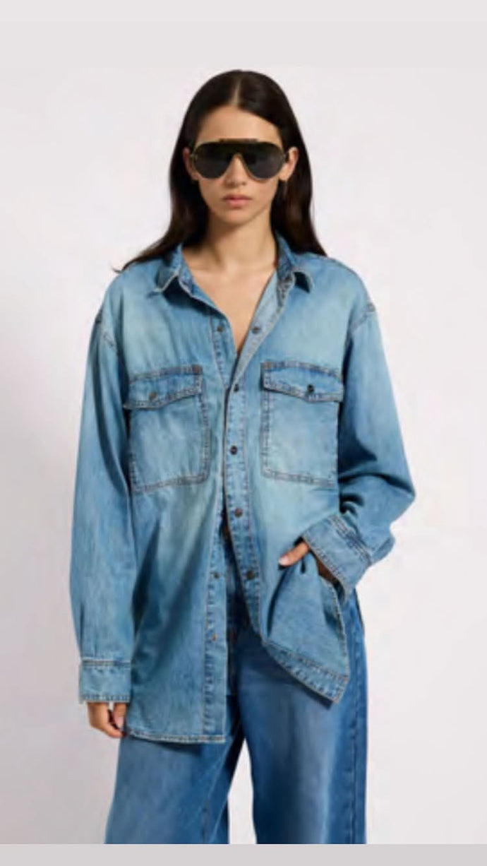 Oneteaspoon Tencel Western Shirt
