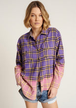 Load image into Gallery viewer, OT Dip Dye Flannel Liberty Shirt
