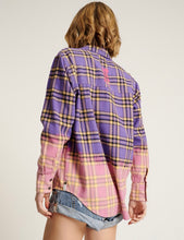 Load image into Gallery viewer, OT Dip Dye Flannel Liberty Shirt
