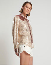 Load image into Gallery viewer, OT HAND SEQUIN WESTERN SHIRT
