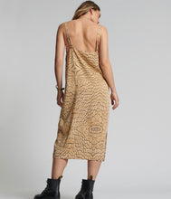 Load image into Gallery viewer, SNAKE DELUSIONAL LACED SLIP DRESS

