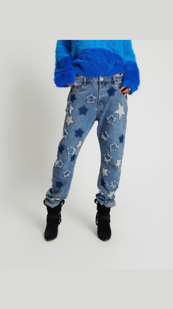 OT Blue Star Saint BF Jeans