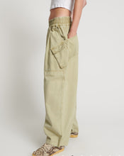 Load image into Gallery viewer, OT Sage Green Parachute Pants
